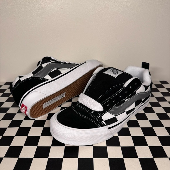 Vans Knu Skool Mega Check Black - Picture 5 of 5